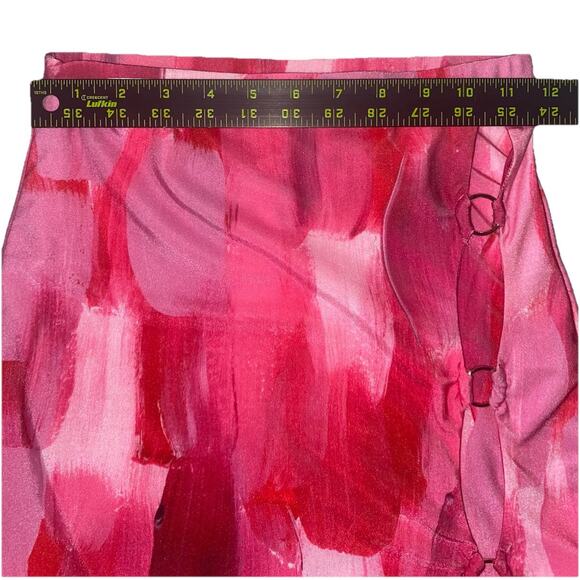 Farai London x Revolve Eko Pink Halter Top and Skirt Set - Picture 10 of 16